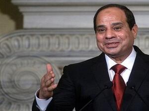 Egyptian President Abdel Fattah al-Sisi delivered a televised speech on Feb. 24, 2016 calling for national unity, in which he told Egyptians, "Do not listen to anyone else but me." (AFP/File)