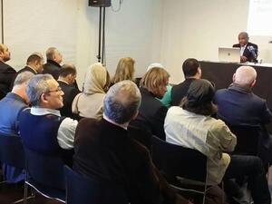 عسيري في ندوة نظمتها السفارة السعودية في النرويج