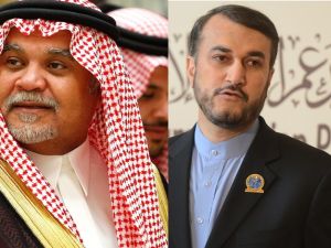 عبد اللهيان: بندر بن سلطان متورّط بهجوم السفارة الإيرانية في بيروت 