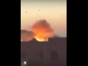 الصاروخ انفجر بالجو دون يلحق خسائر بشرية أو مادية 