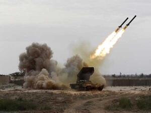 دفاعات التحالف العربي تعترض صاروخاً باليستياً في سماء مأرب
