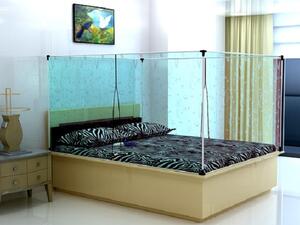 The solar AC bed. (Trade Arabia) The solar AC bed. (Trade Arabia)