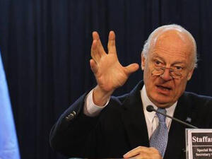 مبعوث الأمم المتحدة الخاص لسوريا ستافان دي ميستورا