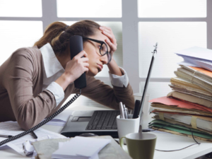 When work gets overwhelming, expat workers can now register their complaints in English. (Shutterstock)