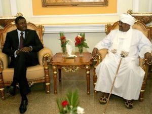 الرئيس السوداني يستقبل رئيس توغو في الخرطوم/ا.ف.ب