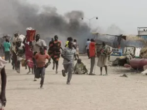 هجوم اوقع 18 قتيلا على الاقل و90 جريحا على قاعدة الامم المتحدة جنوب السودان