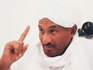 الصادق المهدي زعيم حزب “الأمة” القومي السوداني