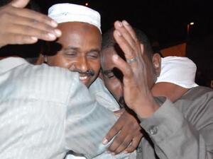 وصول 37 من المعدنين السودانيينالذين كانوا  محتجزين في مصر للخرطوم