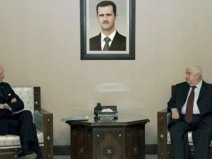 لقاء ميستورا  والمعلم 
