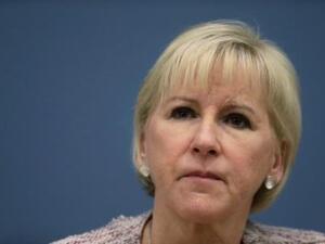 وزيرة خارجية السويد مارجو ولستورم
