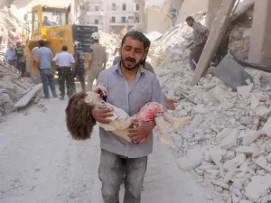 Aleppo, June, 2016. (AFP / Thaer Mohammed)