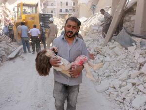 Aleppo, June, 2016. (AFP / Thaer Mohammed)