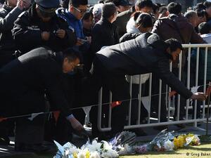 توفي حوالي 1426 حاجا، أكثرهم من الآسيويين، بعد انهيار نفق ضخم يفضي إلى الأماكن المقدسة