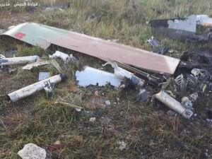 طائرة تجسس أخرى أطلقت صاروخا موجها دمر الطائرة التي سقطت 