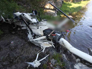 سقوط المروحية في منطقة شاطئ "خليج روسكي" في كامتشاتكا - ارشيف 