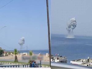 تحطم مقاتلة روسية في البحر المتوسط قبالة مدينة جبلة في اللاذقية