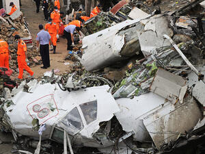 Sixty-six people including a child were killed earlier today after a ATR-72 commercial plane crashed in a mountainous area of Iran (AFP)