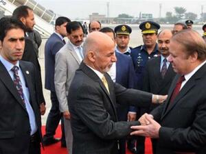 Ghani and Sharif have both committed themselves to renewing the Afghan peace process. (AFP/File)