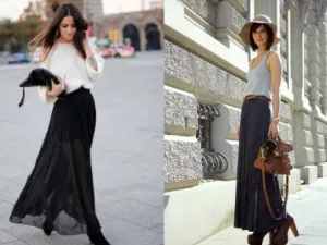 تنانير ماكسي مريحة ستعشقين ارتدائها هذا الربيع
