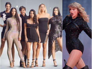 تايلور سويفت وفتيات كارداشيان