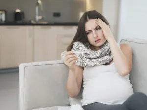 من أسباب ارتفاع درجة حرارة الحامل الإصابة بالإنفلونزا،