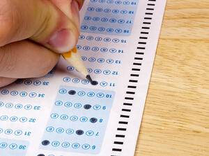 Students were found circulating exam questions on a mobile messaging app. (Shutterstock)