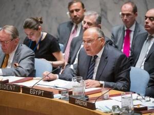 وزير الخارجية المصري سامح شكري يفتتح جلسة مجلس الامن الاربعاء

