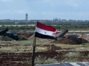 بطاريتا صواريخ روسية تابعة للجيش السوري في ريف حماة
