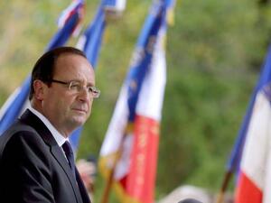 الرئيس الفرنسي فرنسوا هولاند