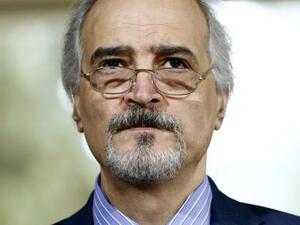 بشار الجعفري كبير مفاوضي الحكومة السورية 