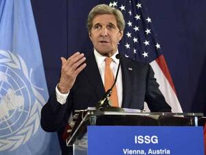 وزير الخارجية الاميركي جون كيري
