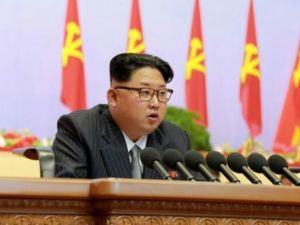 الزعيم الكوري الشمالي كيم جونغ اون في بيونغ يانغ
