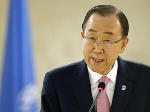 الامين العام للامم المتحدة بان كي مون