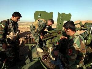 مقاتلون اكراد قرب الموصل