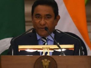 رئيس المالديف عبد الله يامين
