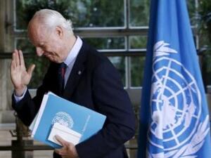 ستافان دي ميستورا مبعوث الأمم المتحدة الخاص لسوريا