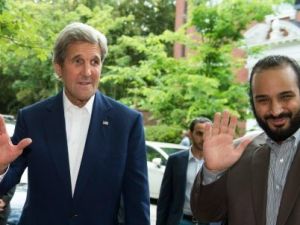 محمد بن سلمان وكيري يبحثان اوضاع الشرق الاوسط