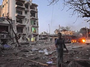 ارتفاع عدد قتلى الهجوم على فندق في مقديشو إلى 15
