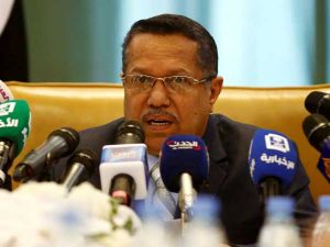 رئيس الوزراء اليمني أحمد بن دغر