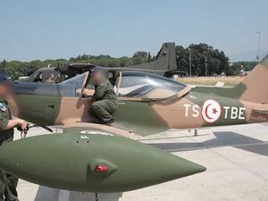 مصرع شخصين جرّاء تحطم طائرة تدريب عسكرية في صفاقس التونسية
