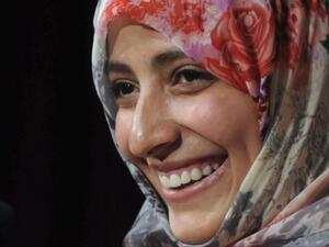 توكل كرمان - الناشطة اليمنية الحائزة على جائزة نوبل للسلام 