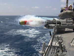 The Turkish-made torpedo can be used for defense against submarines. (File photo)