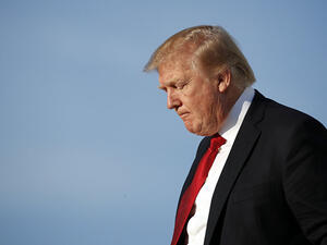 الرئيس الأمريكي دونالد ترامب