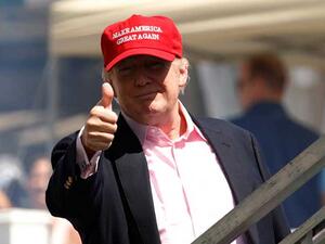 الرئيس الأمريكي دونالد ترامب