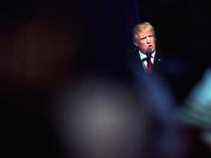  الرئيس الأمريكي دونالد ترامب 