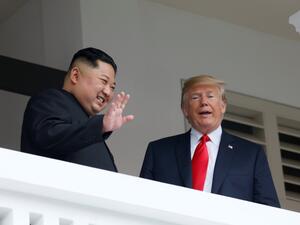 ترامب يصف كيم بـ"الزعيم المنفتح جدا" و"الرائع"