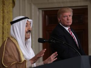 البيت الأبيض: ترامب أشاد بدور أمير الكويت في الحفاظ على وحدة الخليج 