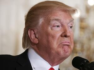 الرئيس الأمريكي دونالد ترامب