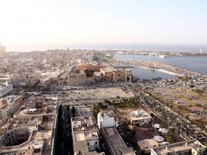 Air traffic has been suspended while the airport has been evacuated (AFP/File)
