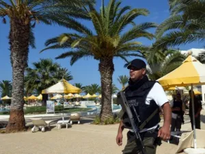 At least 38 people were killed and another 39 injured after two gunmen attacked a beach hotel in the Tunisian city of Sousse in June 2015. (AFP/File)